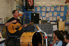 Mr. Music at Sheppard School